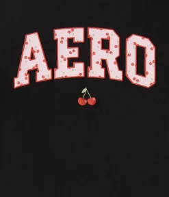 Aero Cherry Logo Appliqué Graphic Tee