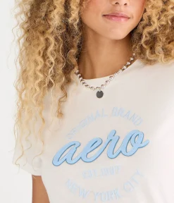 Aero Circle Appliqué Graphic Tee
