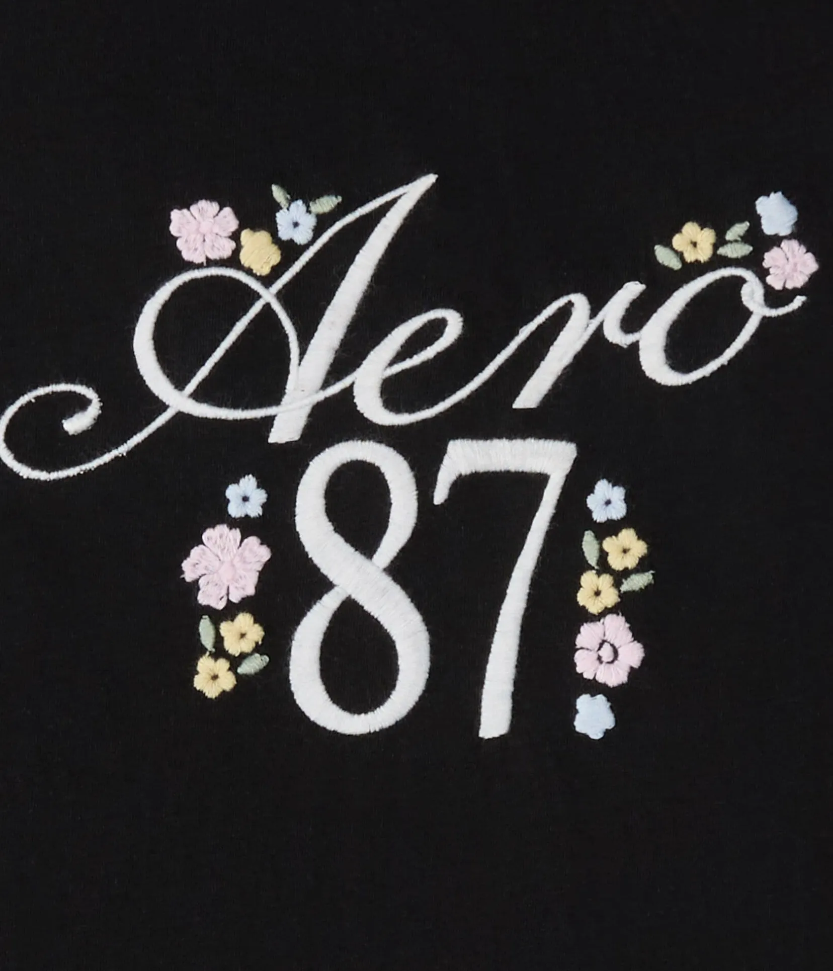 Aero 87 Floral Graphic Tee