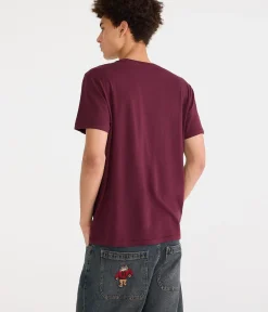Aero Original Brand Appliqué Graphic Tee