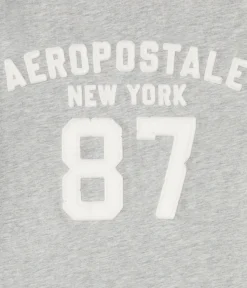 Aeropostale 87 Appliqué Graphic Tee