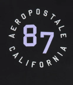 Aeropostale 87 Appliqué Graphic Tee