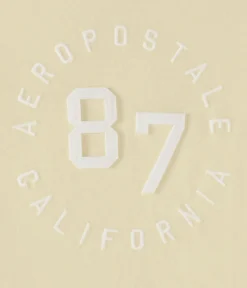 Aeropostale 87 Appliqué Graphic Tee