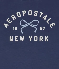 Aeropostale Arch Bow Graphic Tee