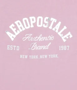 Aeropostale Arch Foil Graphic Tee