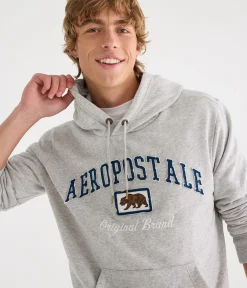 Aeropostale Bear Heritage Pullover Hoodie
