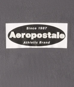 Aeropostale Box Logo Appliqué Graphic Tee