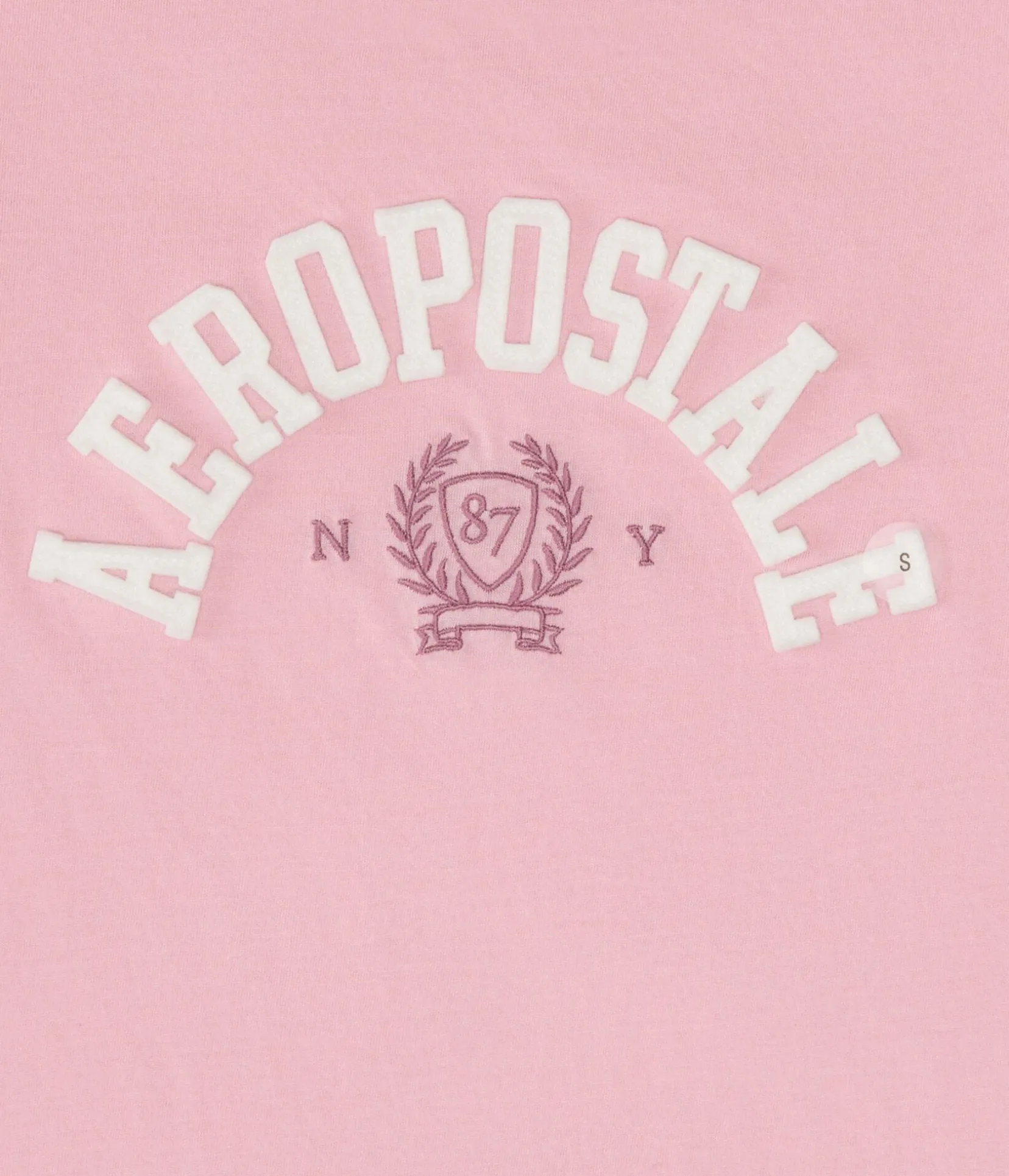 Aeropostale Crest Appliqué Graphic Tee