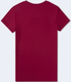 Aeropostale Floral Arch Appliqué Graphic Tee