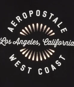 Aeropostale Los Angeles Foil Graphic Tee
