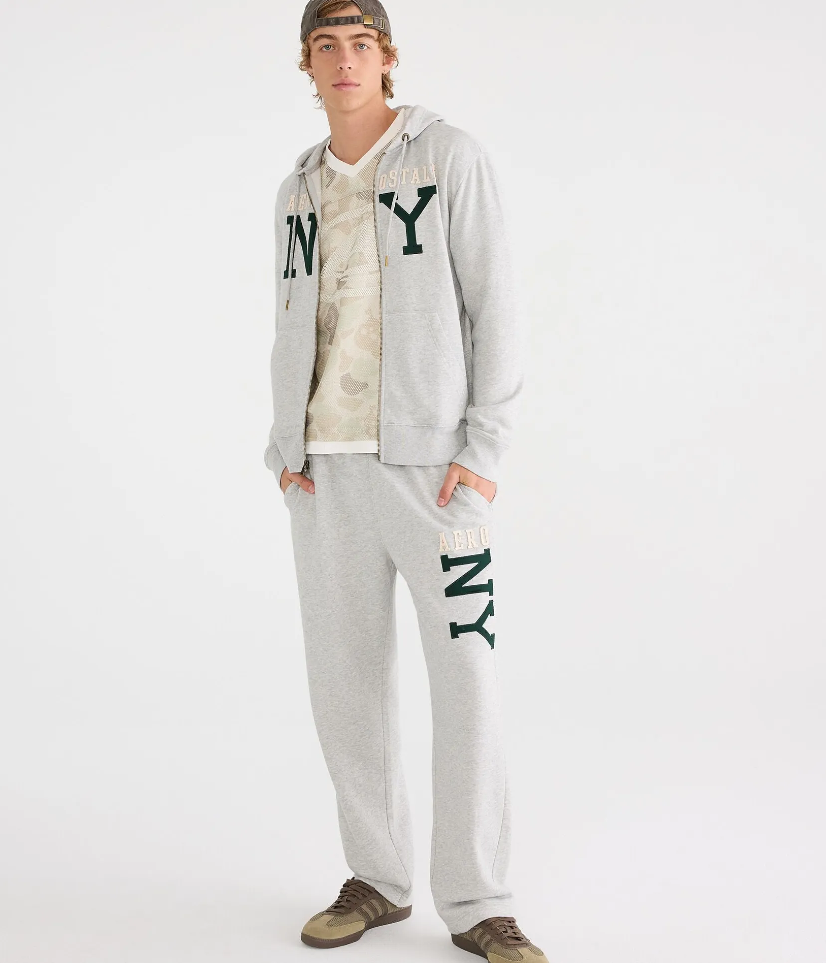 Aeropostale NY Heritage Full-Zip Hoodie