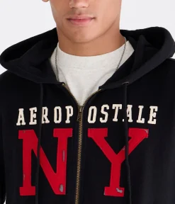 Aeropostale NY Heritage Full-Zip Hoodie