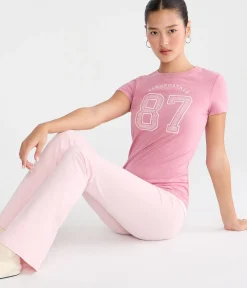 Aeropostale Oversized 87 Graphic Tee