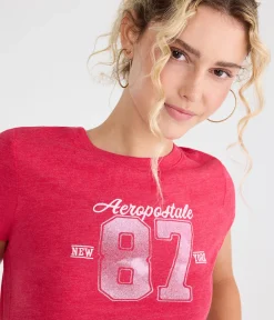 Aeropostale Oversized 87 Graphic Tee