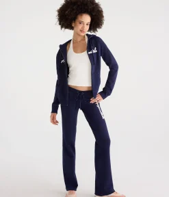 Aeropostale Rhinestone Full-Zip Hoodie