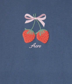Aero Strawberry Bow Graphic Tee