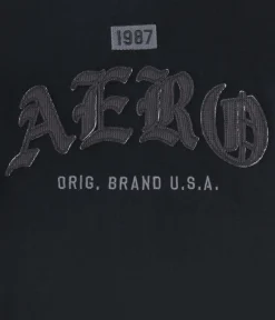 Aero Tonal Gothic Appliqué Graphic Tee