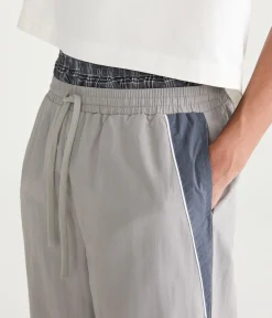 Baggy Colorblock Nylon Track Pants