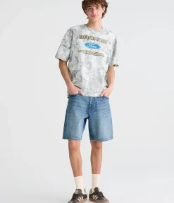 Baggy Denim Shorts 9