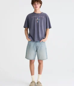 Baggy Denim Shorts 9"