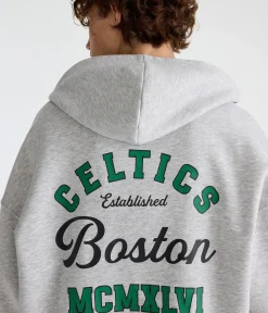 Boston Celtics Basketball Full-Zip Hoodie