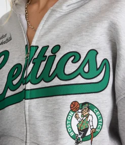 Boston Celtics Basketball Full-Zip Hoodie