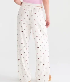 Bows Flannel Sleep Pants