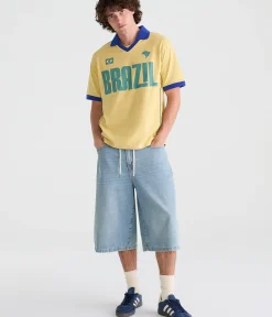 Brazil V-Neck Soccer Jersey