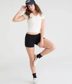 Buttery Soft Fold-Over Booty Shorts