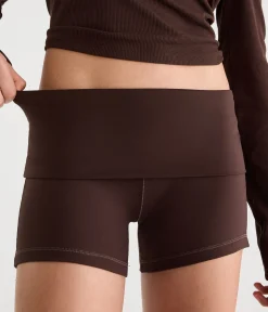 Buttery Soft Fold-Over Booty Shorts
