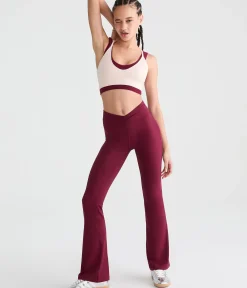 Buttery Soft High-Rise Cinch Flare Leggings