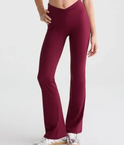 Buttery Soft High-Rise Cinch Flare Leggings
