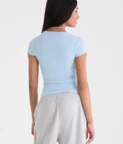 Buttery Soft V-Neck Henley