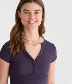 Buttery Soft V-Neck Henley