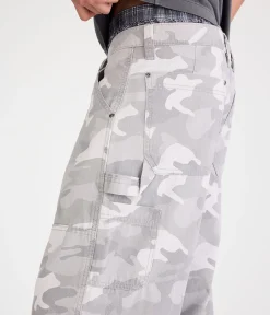 Camo Baggy Carpenter Pants