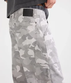 Camo Baggy Carpenter Pants