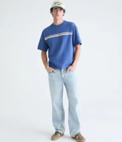 Chest Stripe Heavyweight Crew Tee