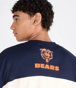 Chicago Bears Colorblock Mesh Top