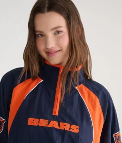Chicago Bears Quarter-Zip Track Jacket
