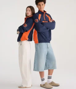Chicago Bears Quarter-Zip Track Jacket