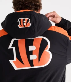 Cincinnati Bengals Hooded Sideline Jacket