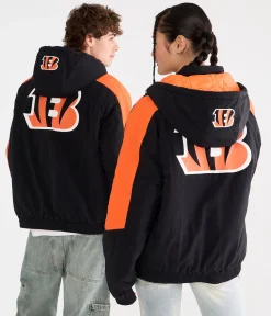 Cincinnati Bengals Hooded Sideline Jacket