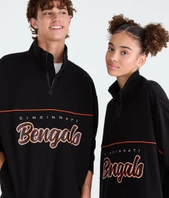 Cincinnati Bengals Quarter-Zip Sweatshirt