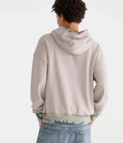 Cloud Soft Camo-Trim Pullover Hoodie