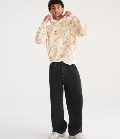 Cloud Soft Desert Camo Boxy Pullover Hoodie