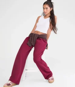 Cloud Soft Mid-Rise Straight Leg Sweatpants