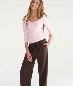 Cloud Soft Mid-Rise Straight Leg Sweatpants