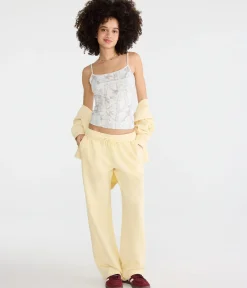 Cloud Soft Mid-Rise Straight Leg Sweatpants