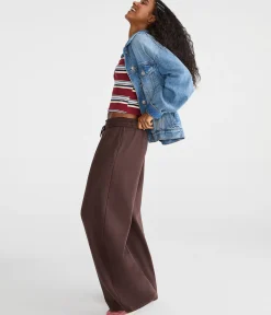 Cloud Soft Mid-Rise Wide Leg Sweatpants
