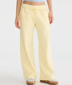 Cloud Soft Mid-Rise Wide Leg Sweatpants